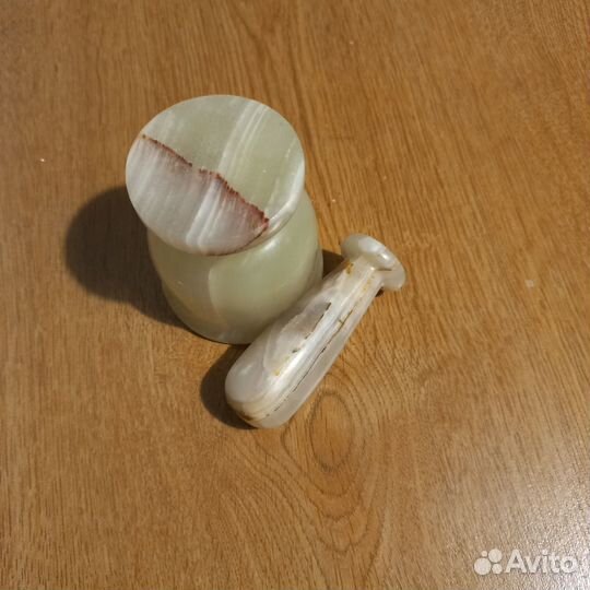 Ступка с пестиком каменная