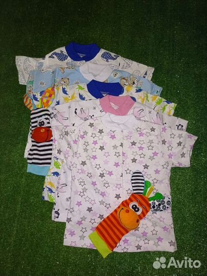 Кофточка с коротким рукавом на кнопках