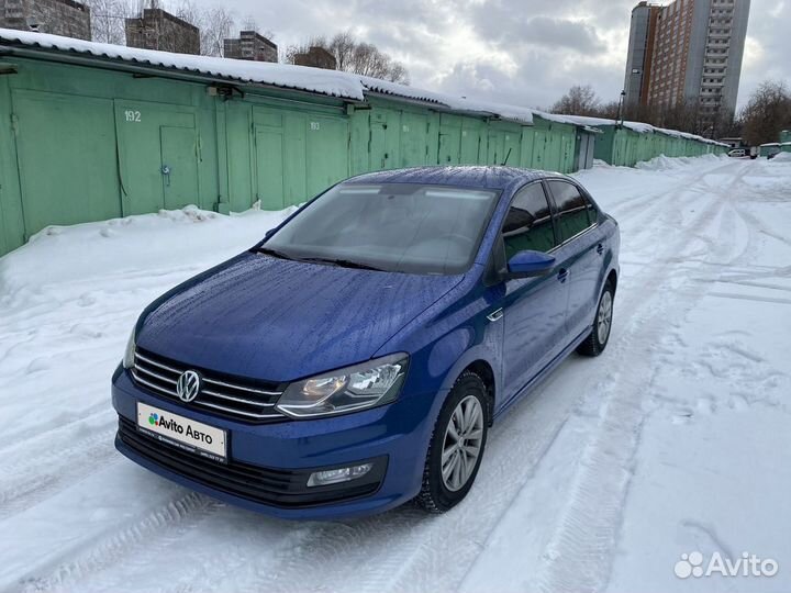 Volkswagen Polo 1.6 AT, 2019, 115 421 км