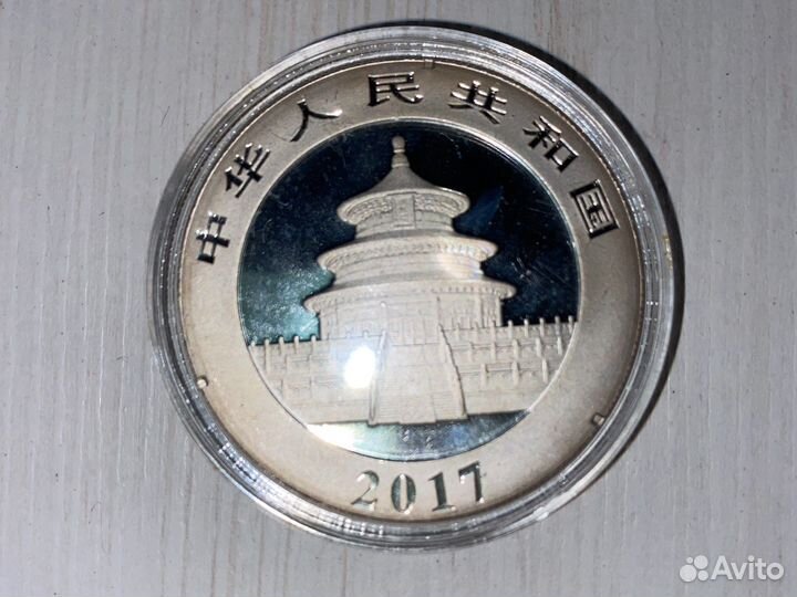 Инвестиционные серебряные монеты Панда