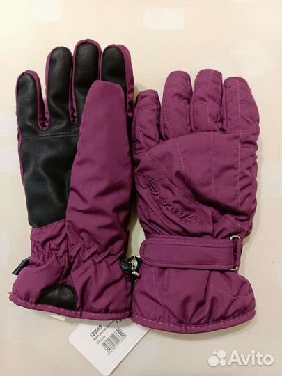 Перчатки женские горнолыжные размер 7.5