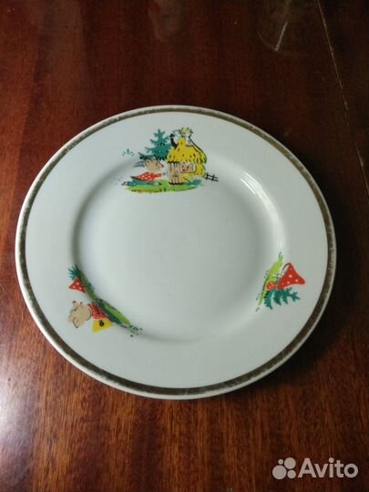 Винтаж Дулёво тарелка посуда СССР