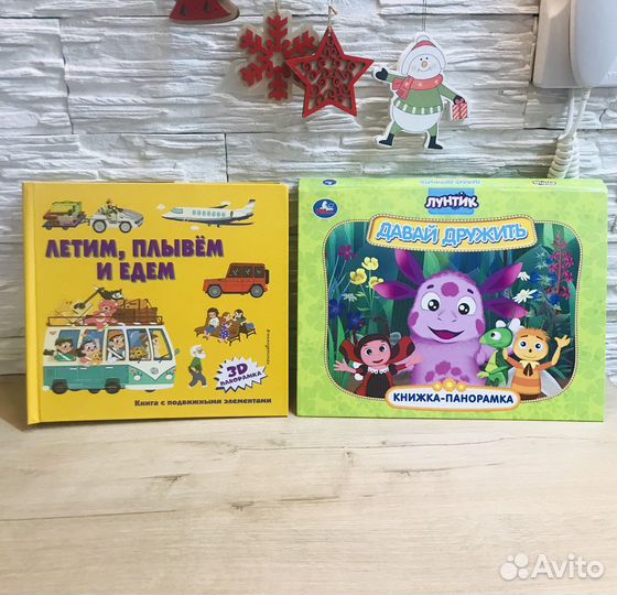 Книжка панорамка 2 шт