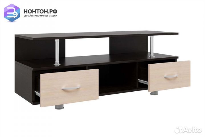 Тумба TV-А венге / дуб молочный