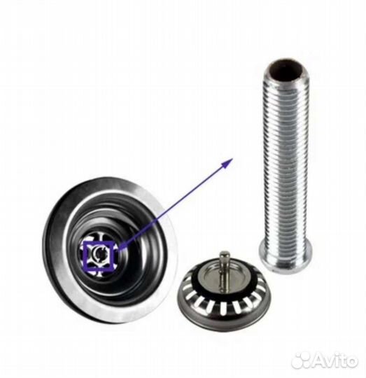Винты(втулки) для сифона