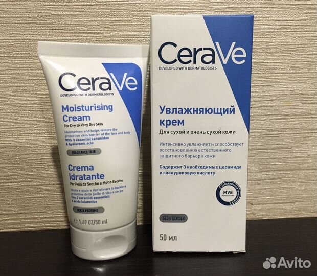 Cerave увлажняющий крем