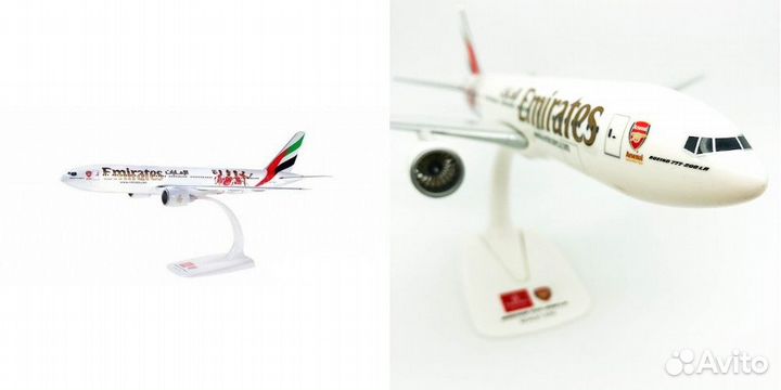 Модель самолета Boeing 777-200LR Emirates 
