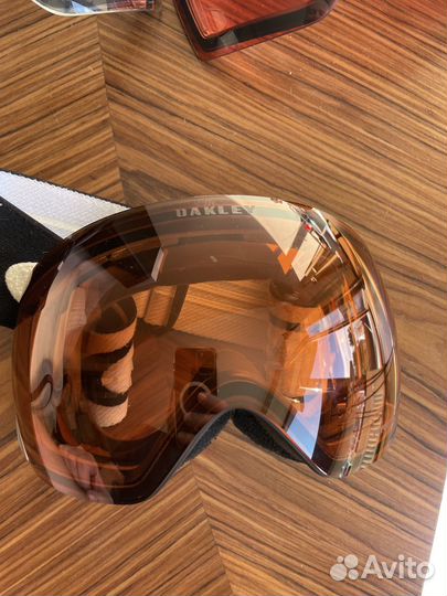 Горнолыжная маска Oakley Flight Deck б/у