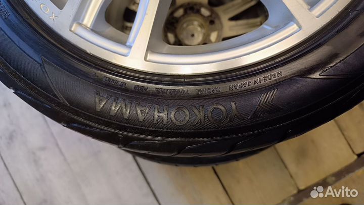 Литые диски с летней резиной 205/55 r16