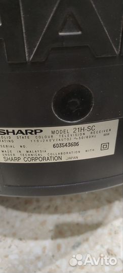 Телевизор бу Sharp 21