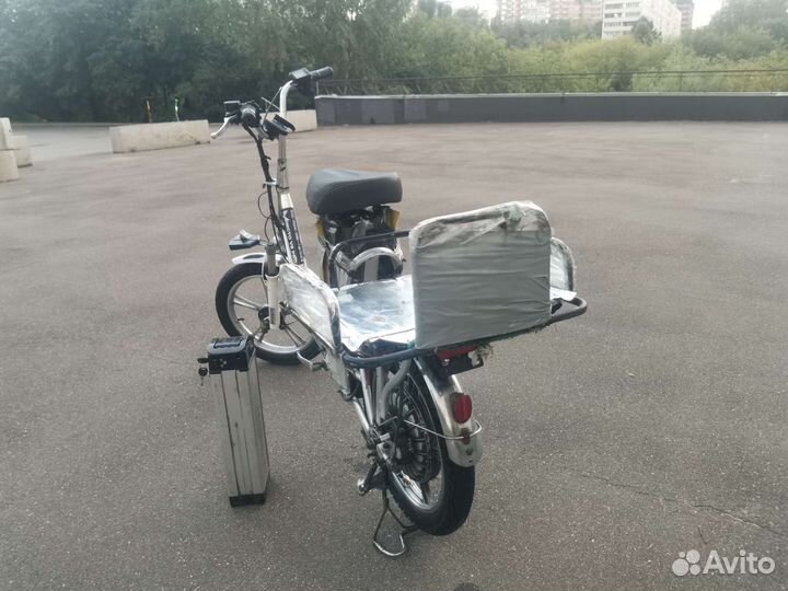 Электронный велосипед акб 2