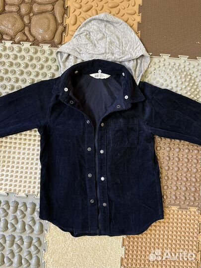 Рубашка вельветовая hm 128