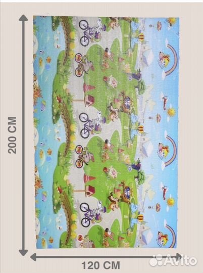 Детский игровой коврик