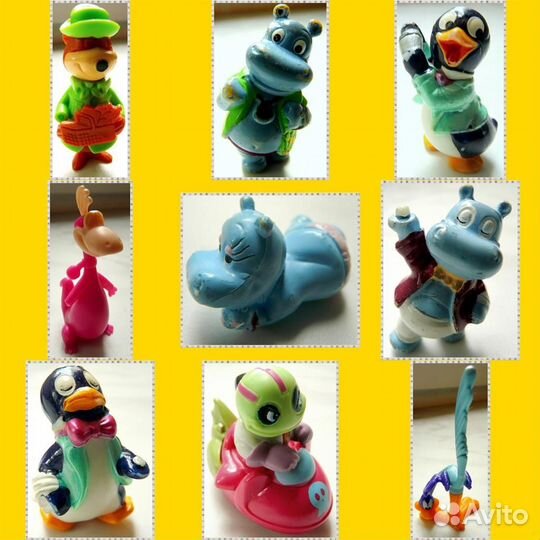 Игрушки Киндер Сюрприз Kinder 1990 — 2010 47 Штук