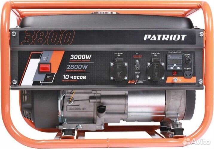 Генератор бензиновый patriot GRS 3800 476102255