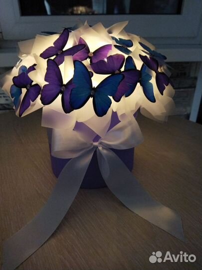 Букет бабочек (светится)в наличии