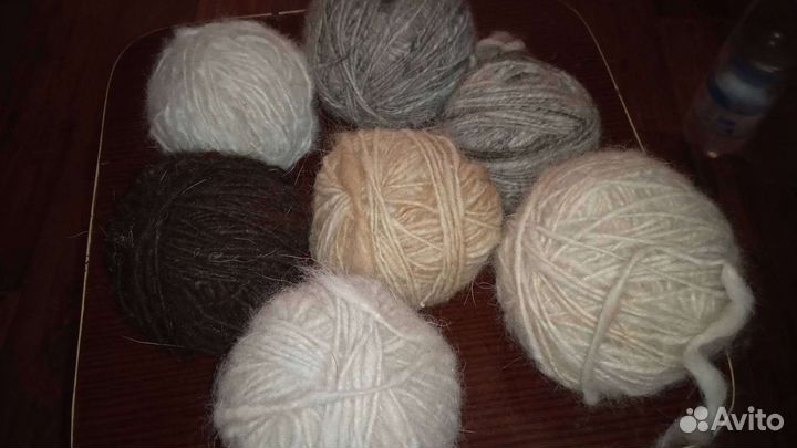 Пряжа из Собачьей шерсти