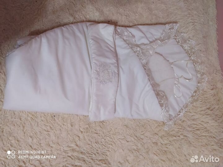 Конверт - одеяло на выписку(весна, лето)