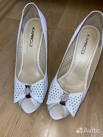 Туфли белые Kapricci, кожа