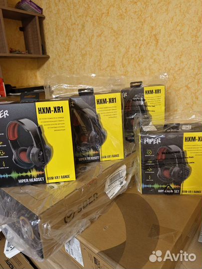 Компьютерная гарнитура hiper Range HXM-XR1