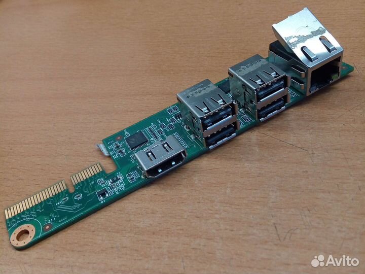Плата с hdmi, ethernet, usb-портами