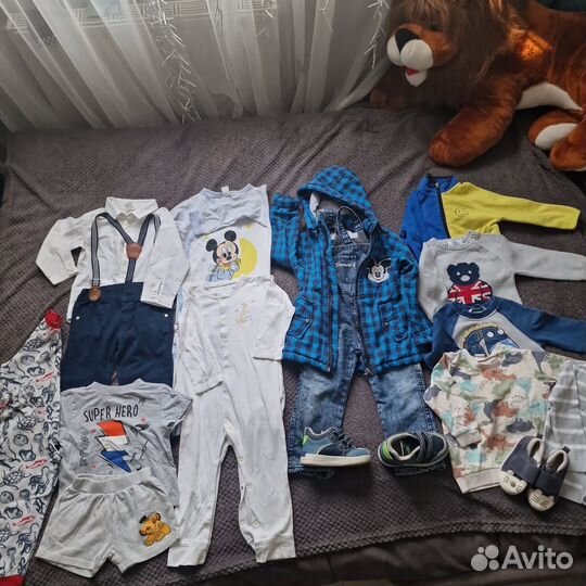 Вещи пакетом HM, mothercare