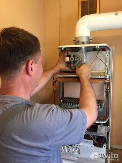 Ремонт газовых колонок котлов и плит