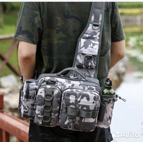 Сумка спиннингиста. Новая