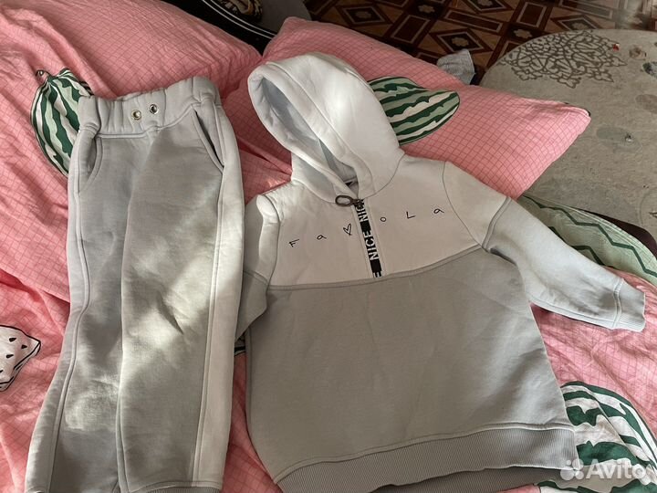 Теплый костюм с начесом