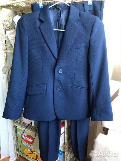 Школьный костюм на мальчика 146