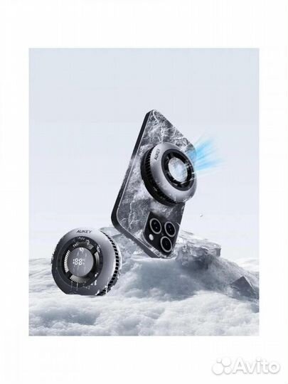 Бзу Aukey G10 Magnetic Cooler Qi2 RU