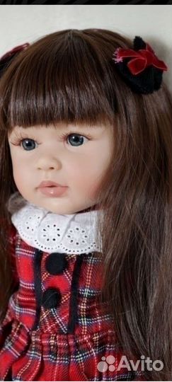 Кукла Реборн 60 см. мягконабивная