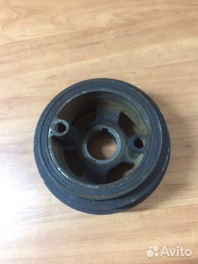 Шкив коленвала mitsubishi pajero 4 4m41