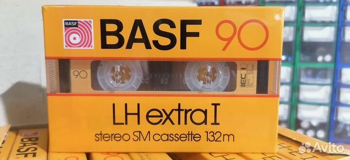 Аудиокассета Basf Lh extra I 90 идеальное