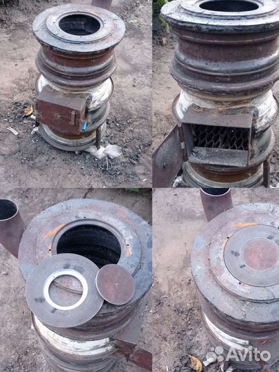 Печь на дровах