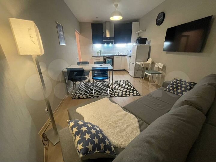 3-к. квартира, 51,8 м², 1/5 эт.