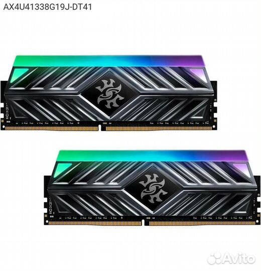 Комплект памяти adata XPG spectrix D41 Grey 16GB D