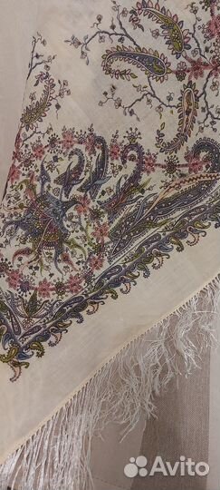 Винтажный платок женский