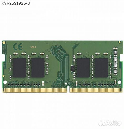 Модуль памяти Kingston valueram 8GB sodimm DDR4 26
