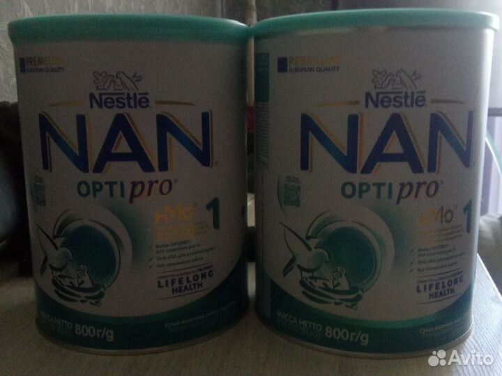 Детские смеси NAN Opti pro (1, 2,3,4)