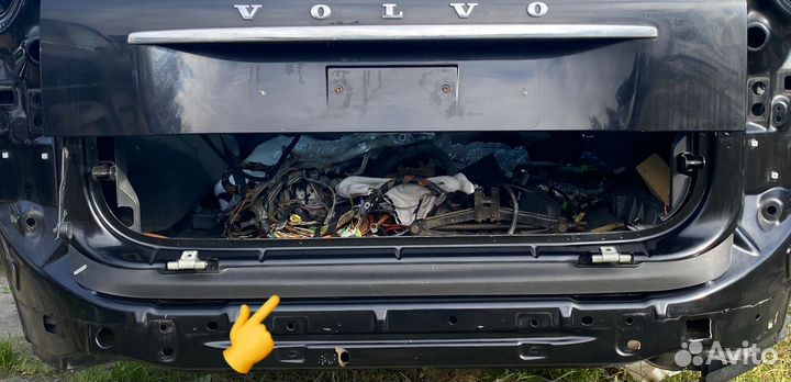 Накладка проёма 5-ой двери багажника нижняя Volvo