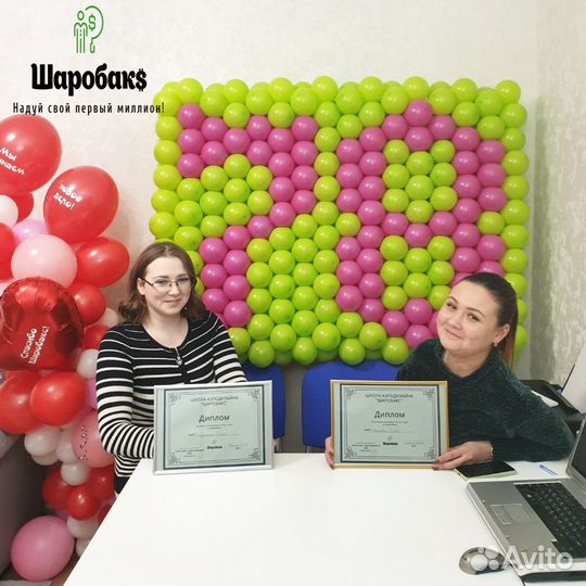 Обучение работе с воздушными шарами, курсы