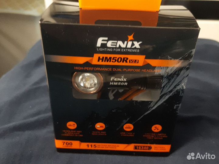 Налобный фонарь fenix HM50R
