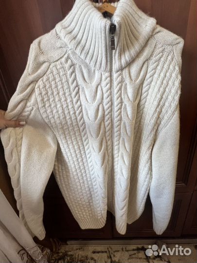 Свитер на молнии 68 размер