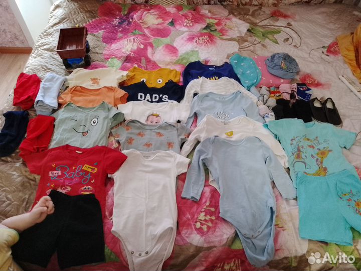 Детские вещи пакетом на мальчика 80 86