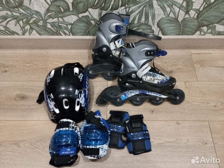 Ролики раздвижные с защитой