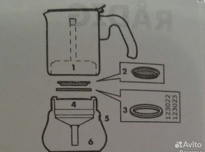 Турка IKEA Гейзерная кофеварка родиг