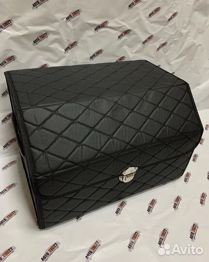 Органайзер в багажник, из кожи с замком