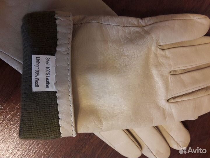Перчатки женские натуральная кожа