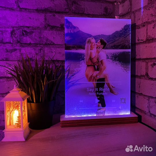 Витраж с фото / Подарок